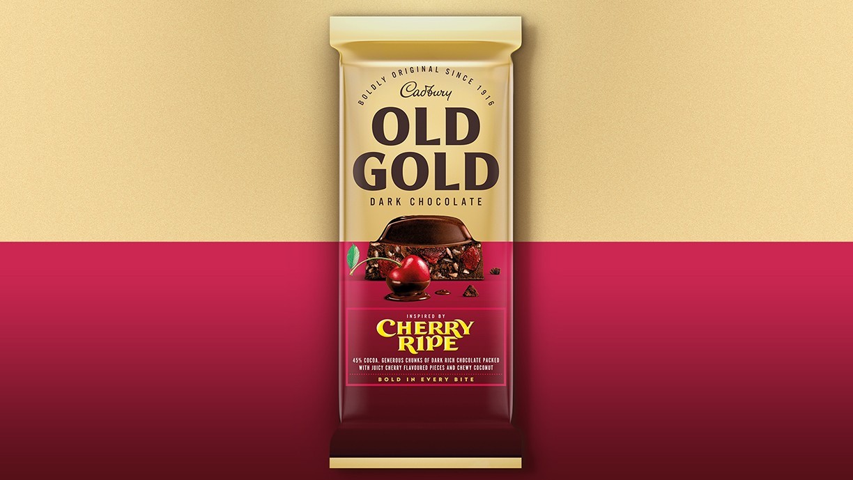 杭州食品包装设计公司发现澳大利亚传统巧克力old gold品牌的包装设计